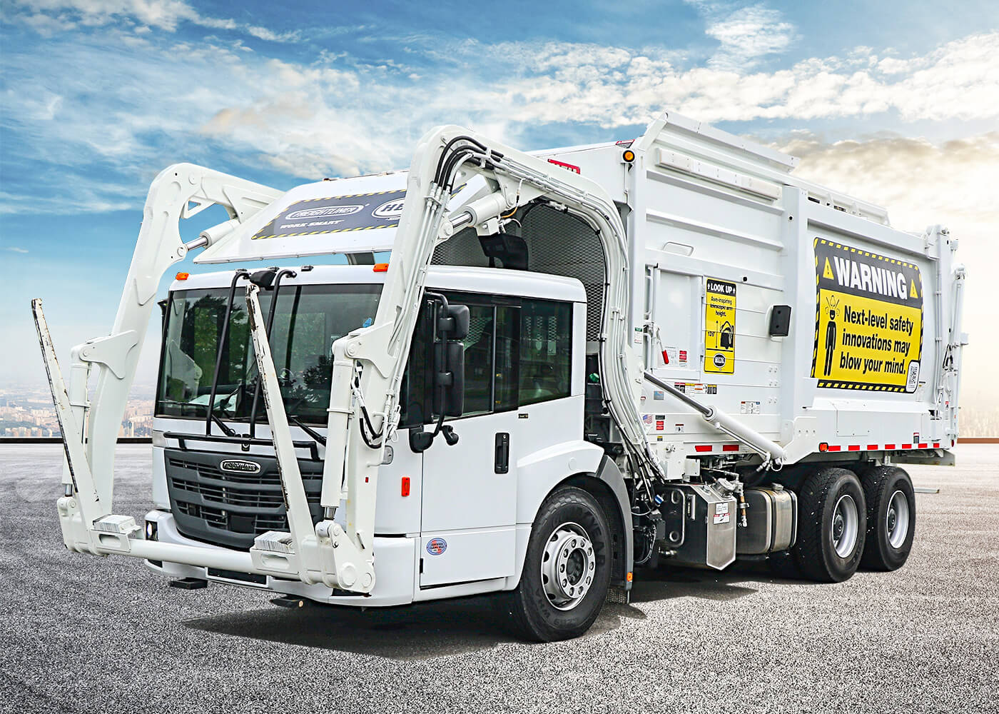 Mikä voisi olla syynä siihen, että jäteauton hydraulisylinterissä ei ole painetta?