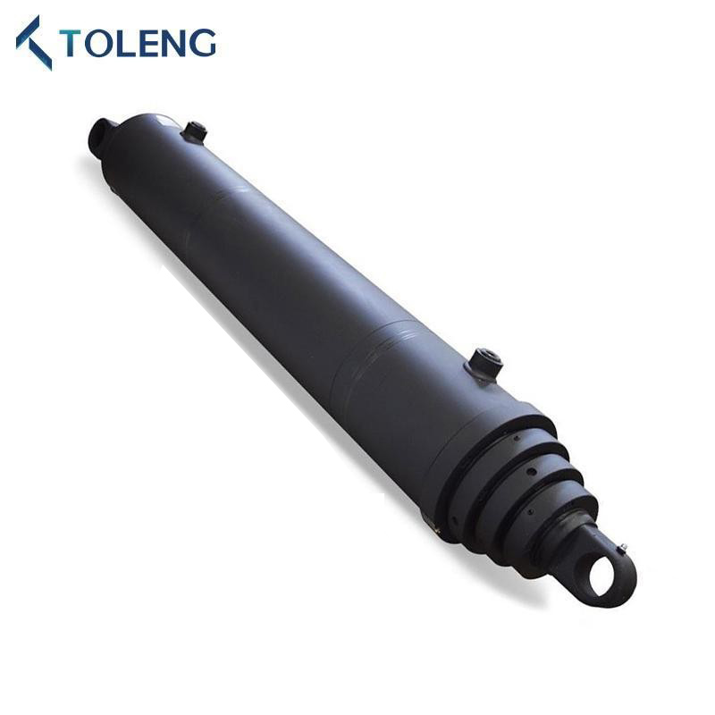 Teleskooppinen hydraulisylinteri kippiautolle